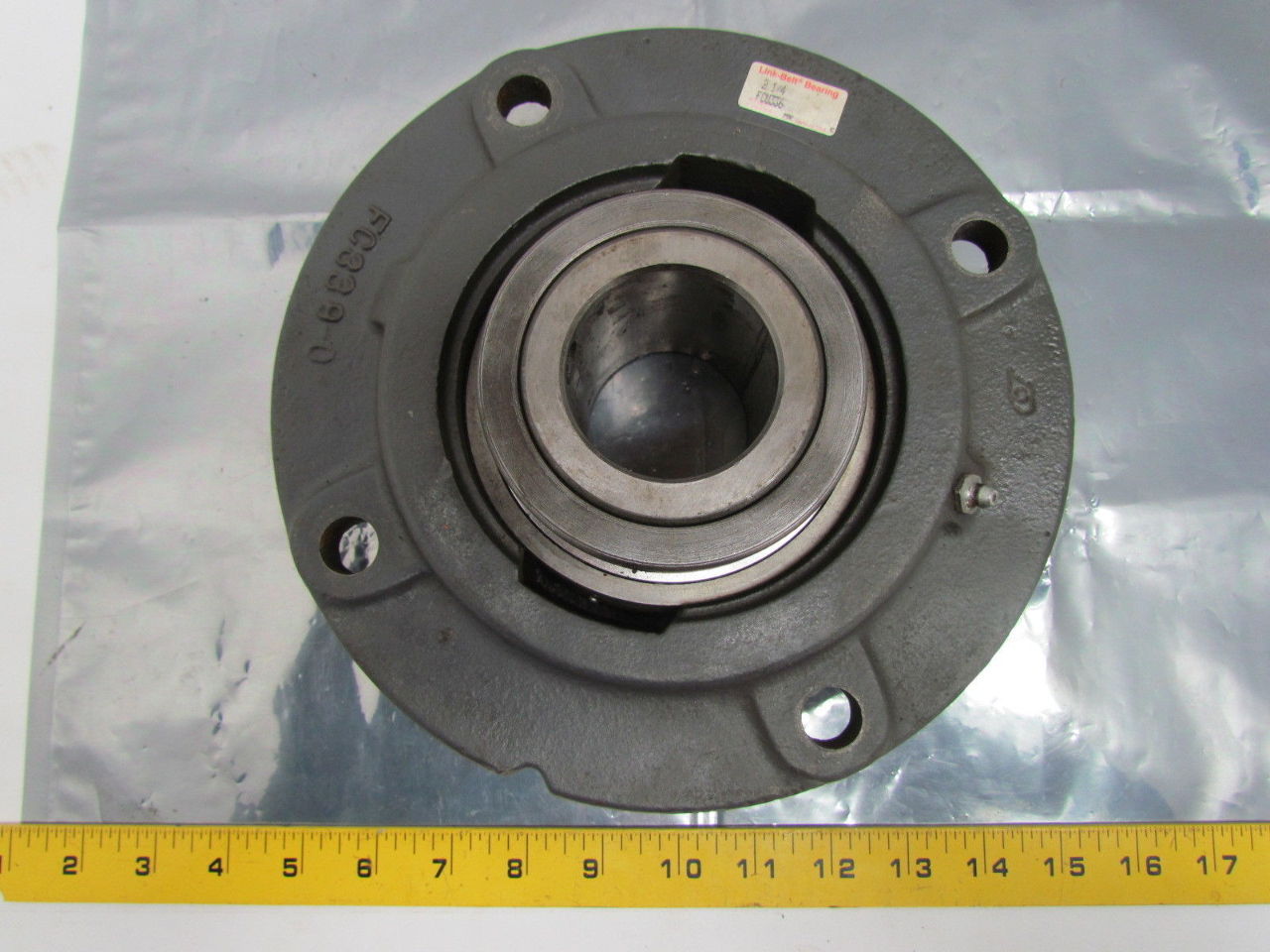 Link Belt FCU336 Piloted Flange Mount Bearing 4 Bolt 21/4" Bore eBay