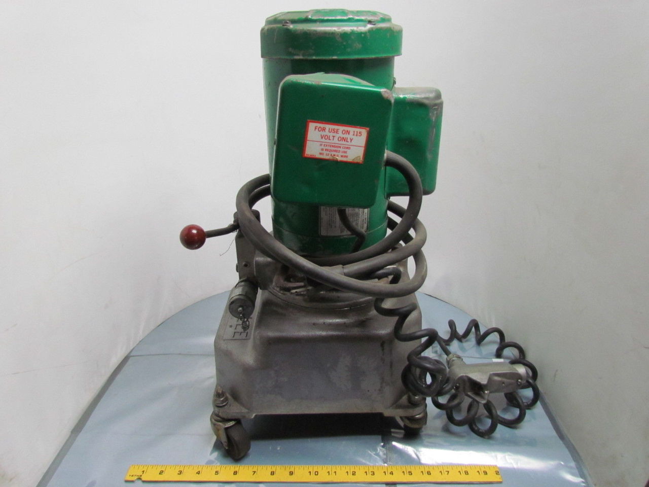 Greenlee Electric Hydraulic Power Pump For Conduit Bender 8845 11/2HP