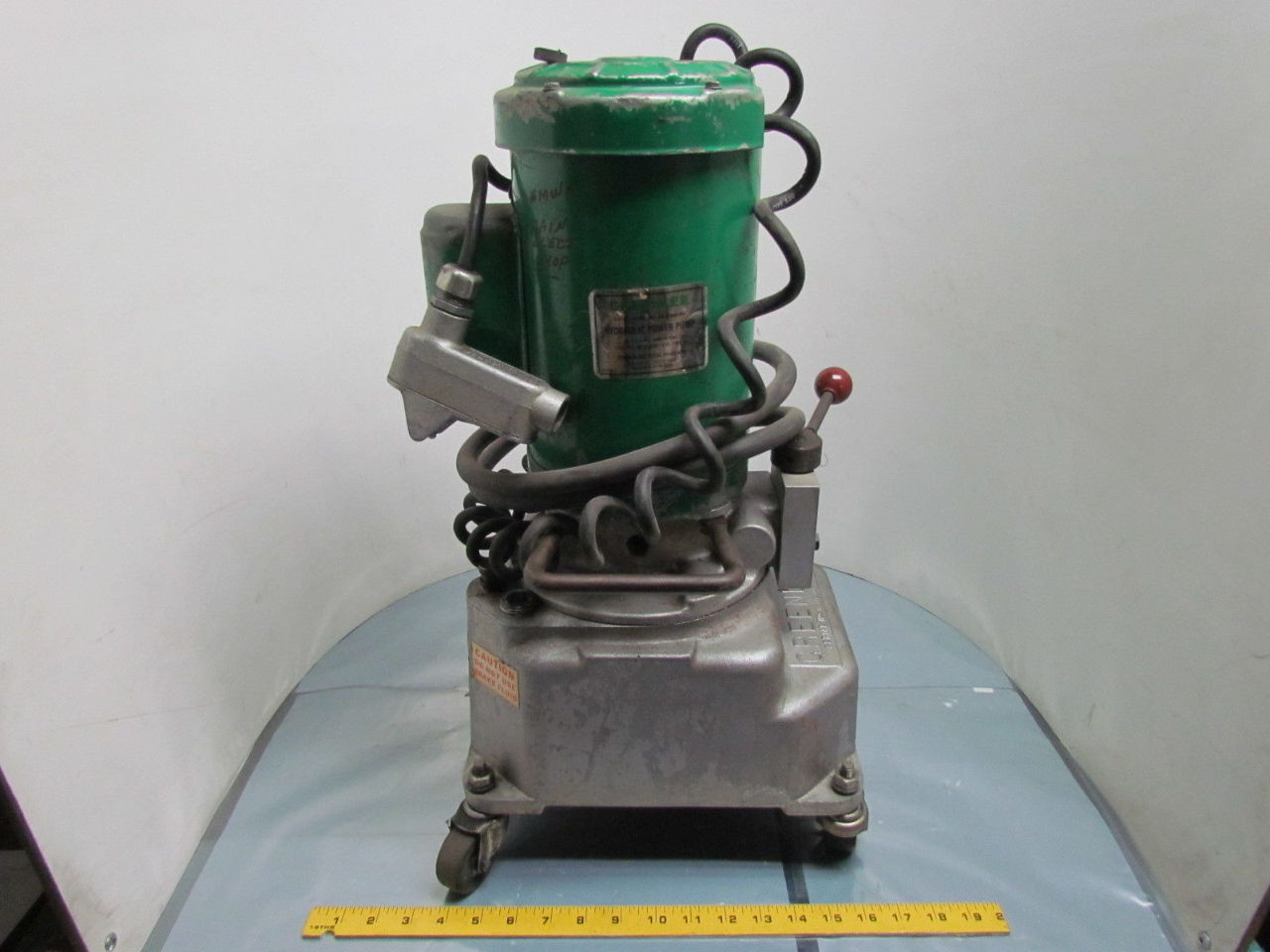 Greenlee Electric Hydraulic Power Pump For Conduit Bender 8845 11/2HP