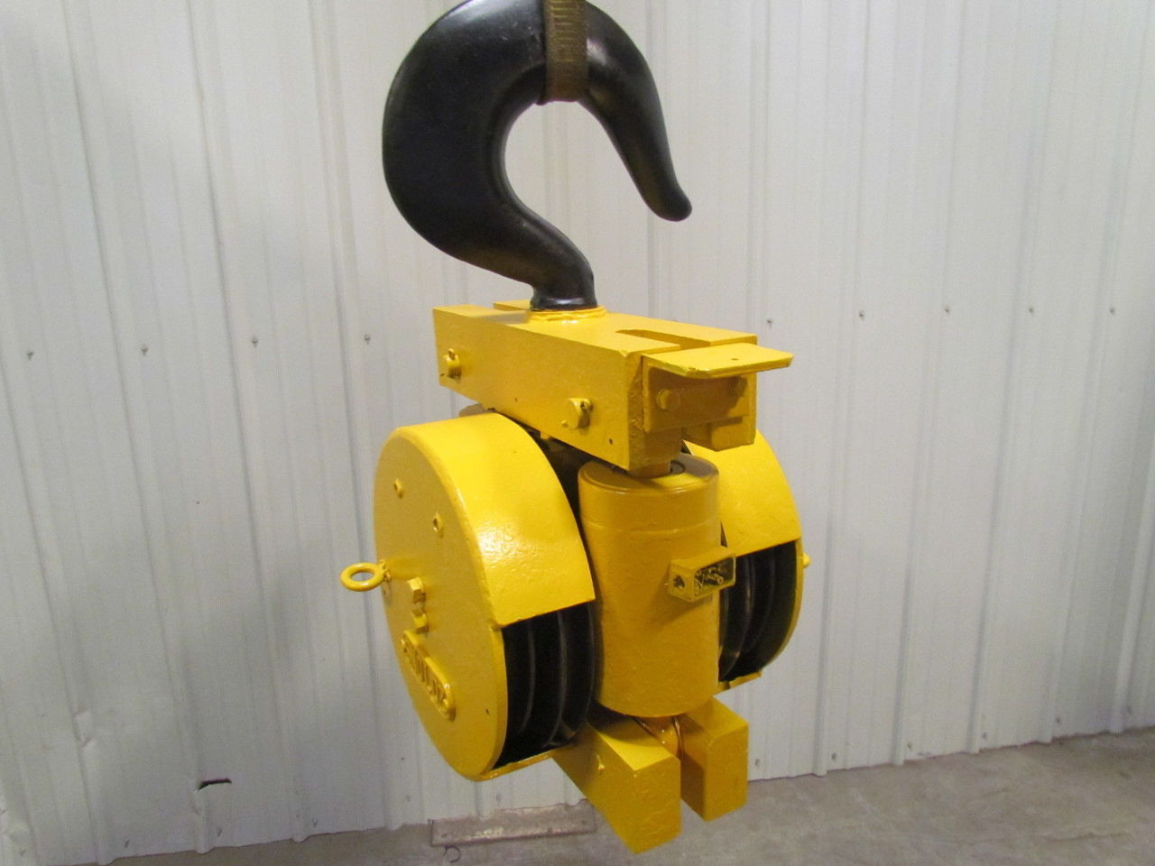Vulcan 20 Ton 4 Sheave Crane Hook Block 3/4" Cable 15", 17" Sheave