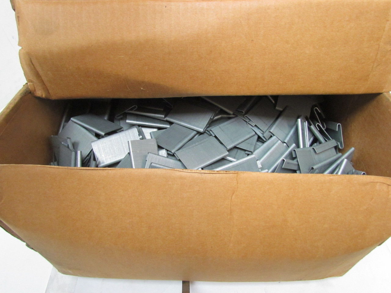 11/4" Open Seal Galvanized Steel Banding Strapping Buckle Clips Crimps