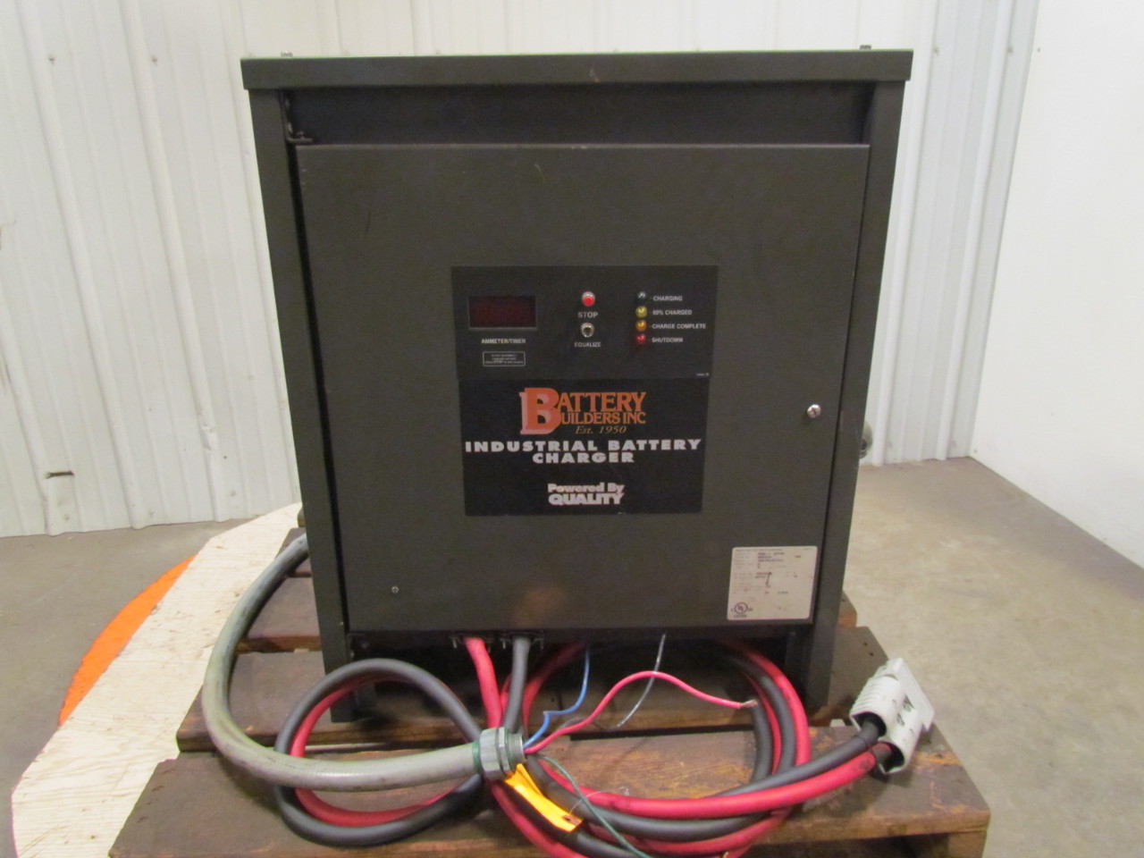 BB803180750D 36V Battery Charger 3 Phase LA 750 Amp Hour 120 DC Amps
