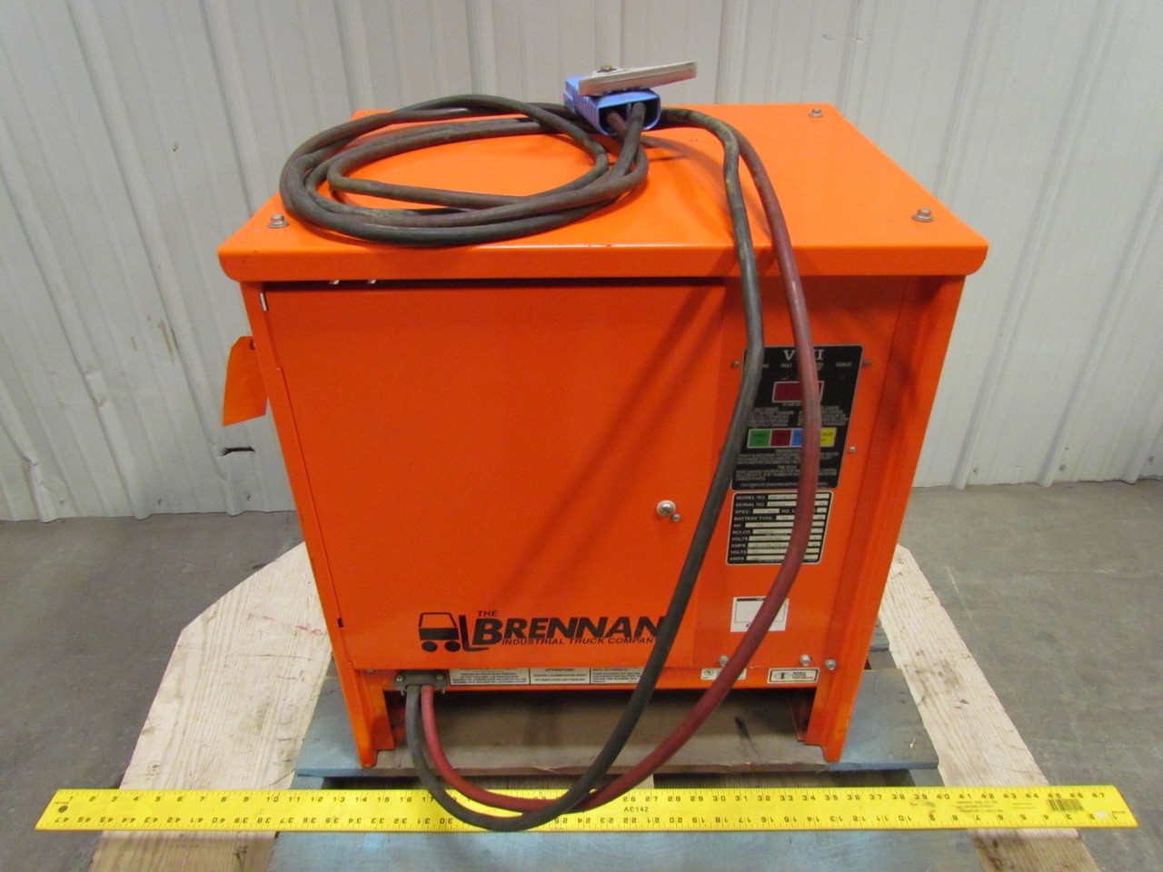 Brennan EMES24 48 Volt Forklift Battery Charger 100 Amp Outpur