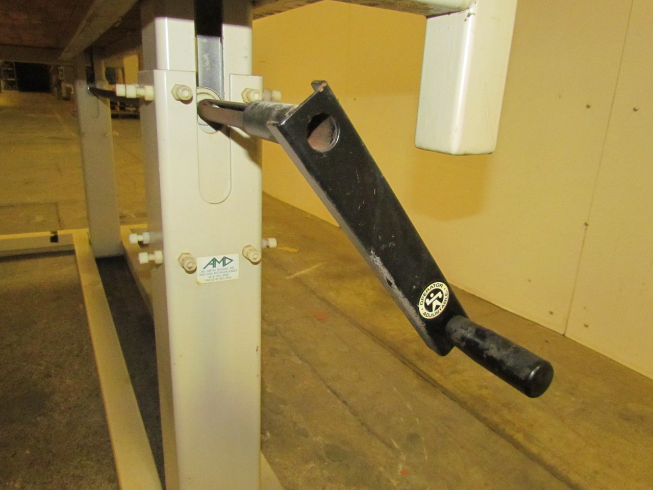 AMD Industrial Butcher Block Workbench Lift Table 60x28x3036" Adjustable Height eBay