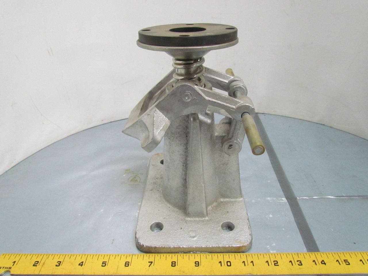 Cart Table Workbench Heavy Duty Galvanized Steel Foot Jack Brake 91/8