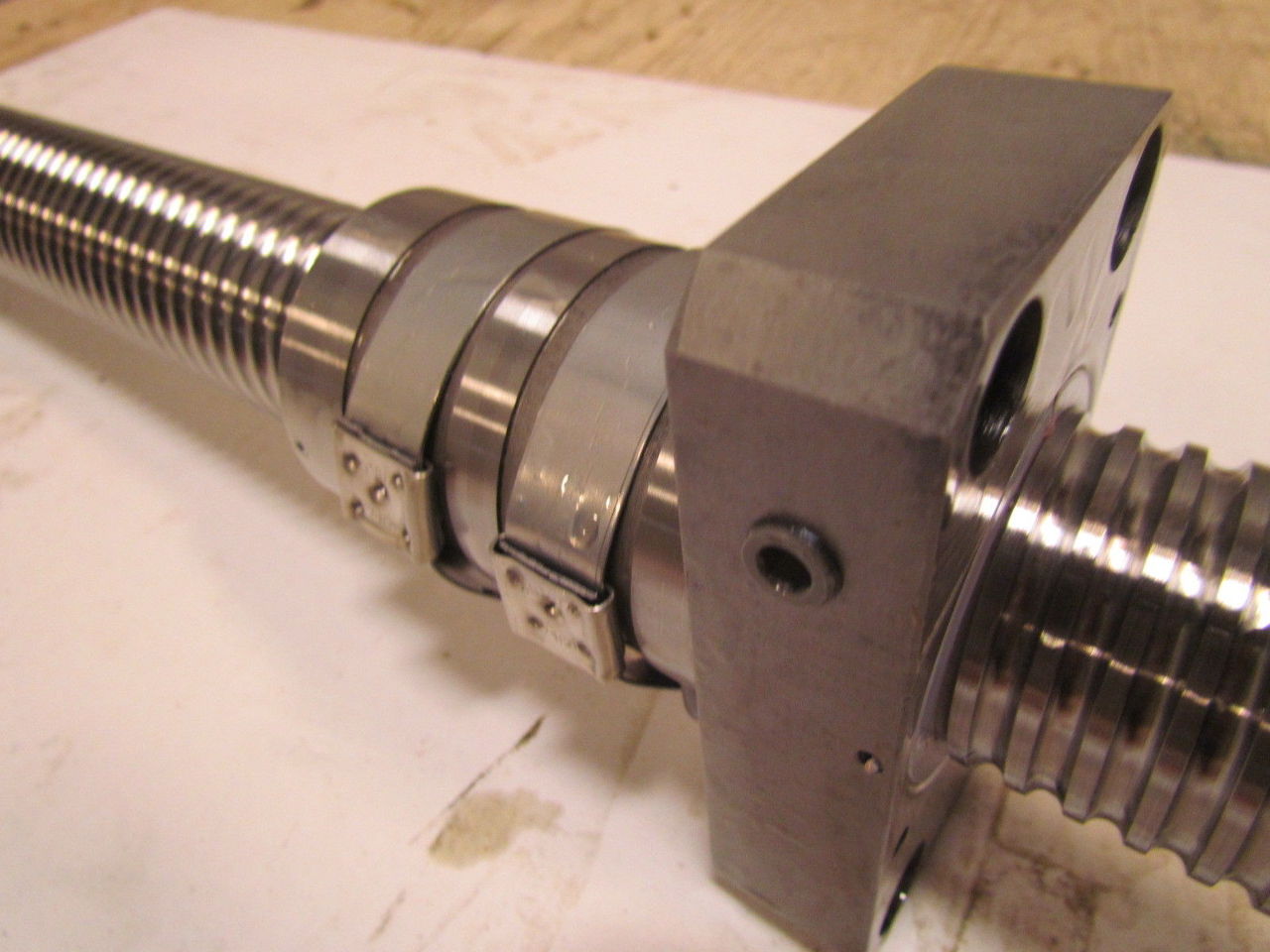 Ball Screw Assembly 1.75" Shaft Dia .25" Thread Pitch 25" Travel 38