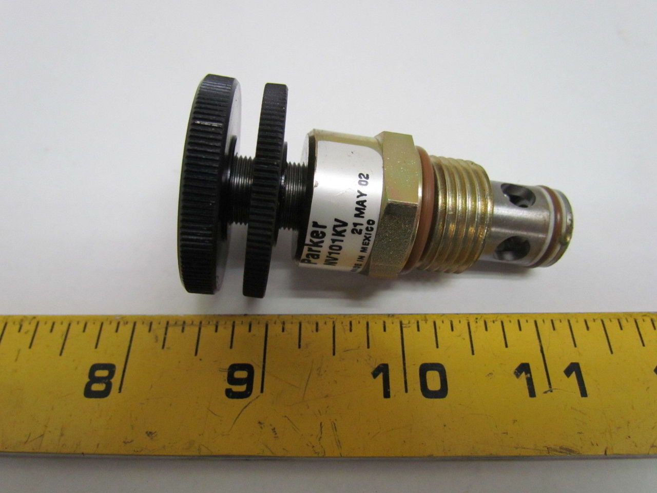 Parker NV101KV Threaded Cartridge Needle Valve 5500 PSI 16 GPM
