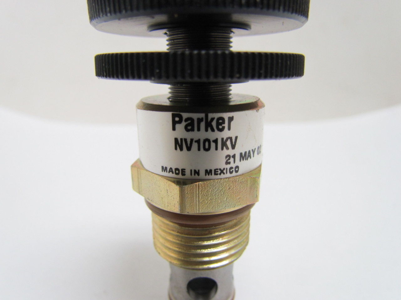 Parker NV101KV Threaded Cartridge Needle Valve 5500 PSI 16 GPM