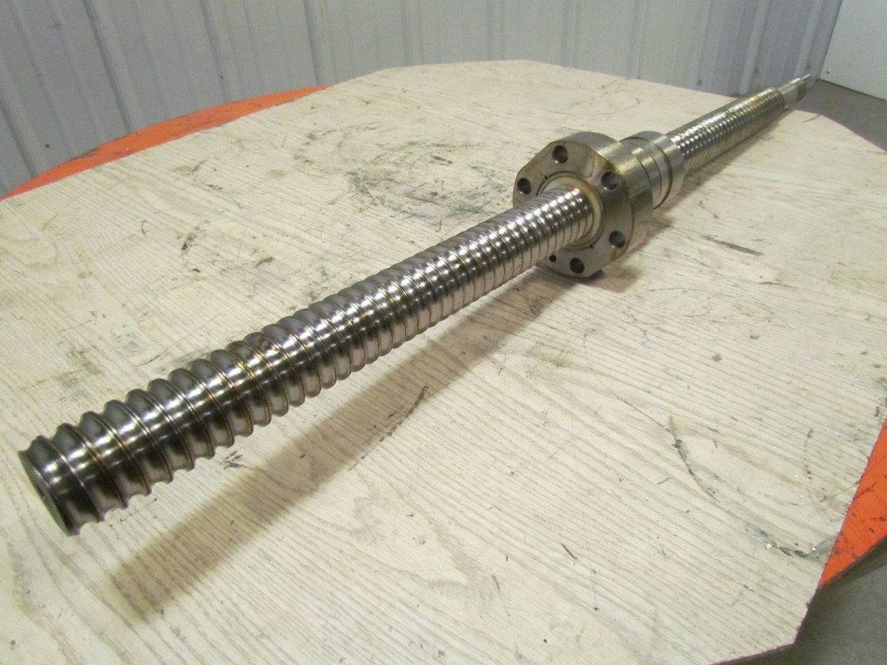 Ball Screw w/Nut 55mm Shaft Dia 13mm Thread Pitch 880mm Travel 50" OAL
