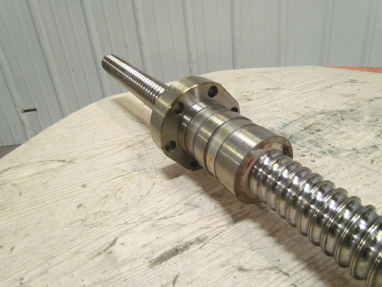 Ball Screw w/Nut 55mm Shaft Dia 13mm Thread Pitch 880mm Travel 50" OAL