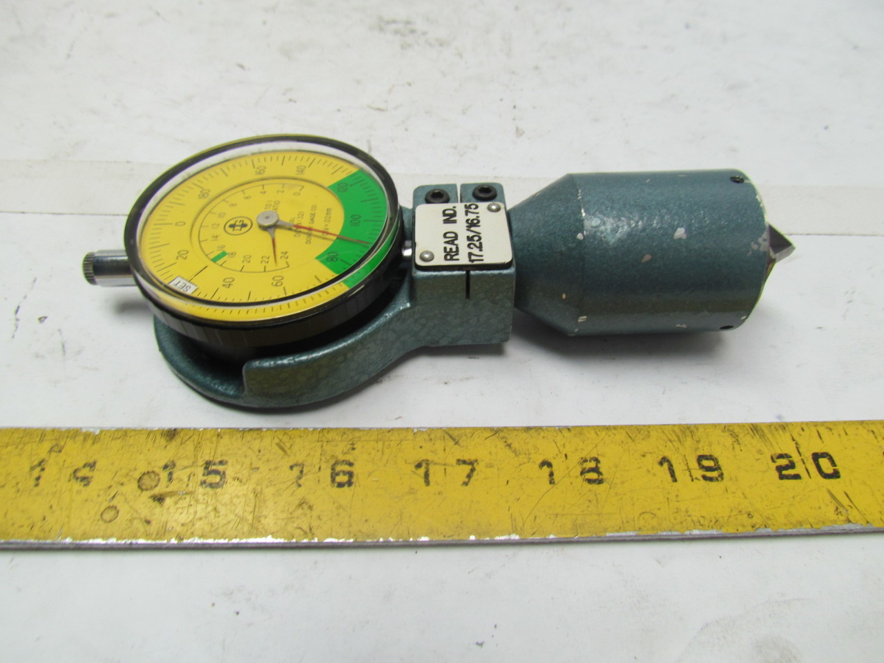 Dorsey DCMX 321 Chamfer Countersink Gauge Dial Indicator Gage 17mm Dia