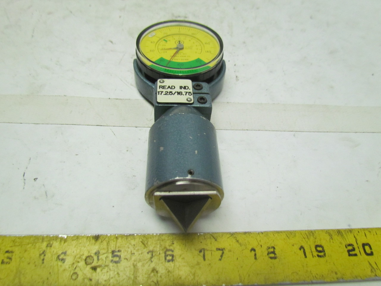 Dorsey DCMX 321 Chamfer Countersink Gauge Dial Indicator Gage 17mm Dia