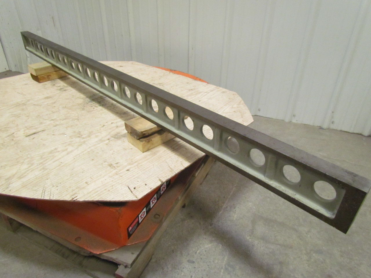 Cast Iron Precision Ground Parallel Straight Edge 41/6"H x 15/8"W x