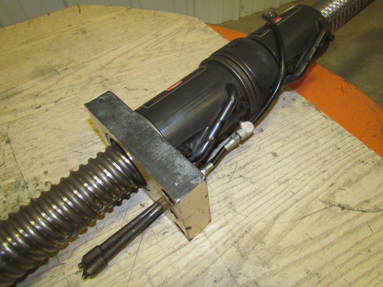 Zero Backlash Ball Screw 2.545" Screw Dia .5" Lead 70" Travel PB Brgs