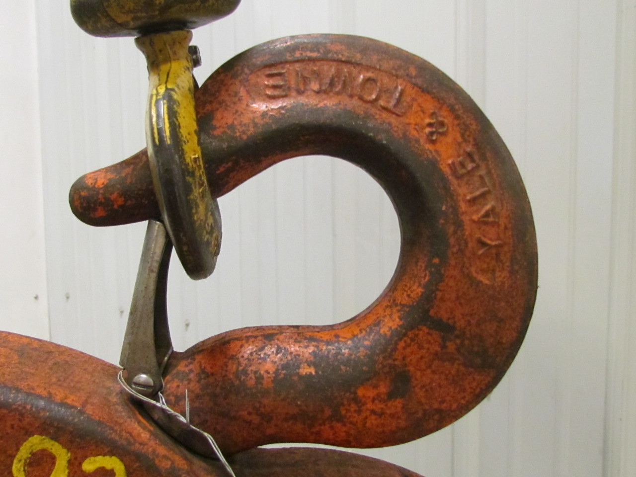 Yale 5 Ton Load King Manual Chain Fall Hoist 12' Lift 10000 lb eBay