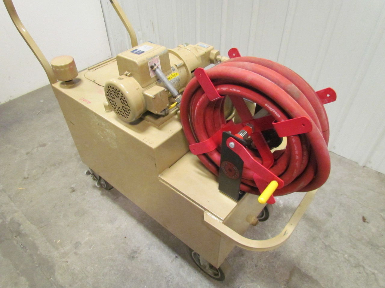 Fluid Power Two Way Transfer Cart System 53 Gal Tank 3/4 HP 1Ph Pump w