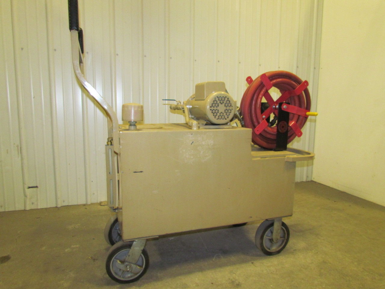 Fluid Power Two Way Transfer Cart System 53 Gal Tank 3/4 HP 1Ph Pump w