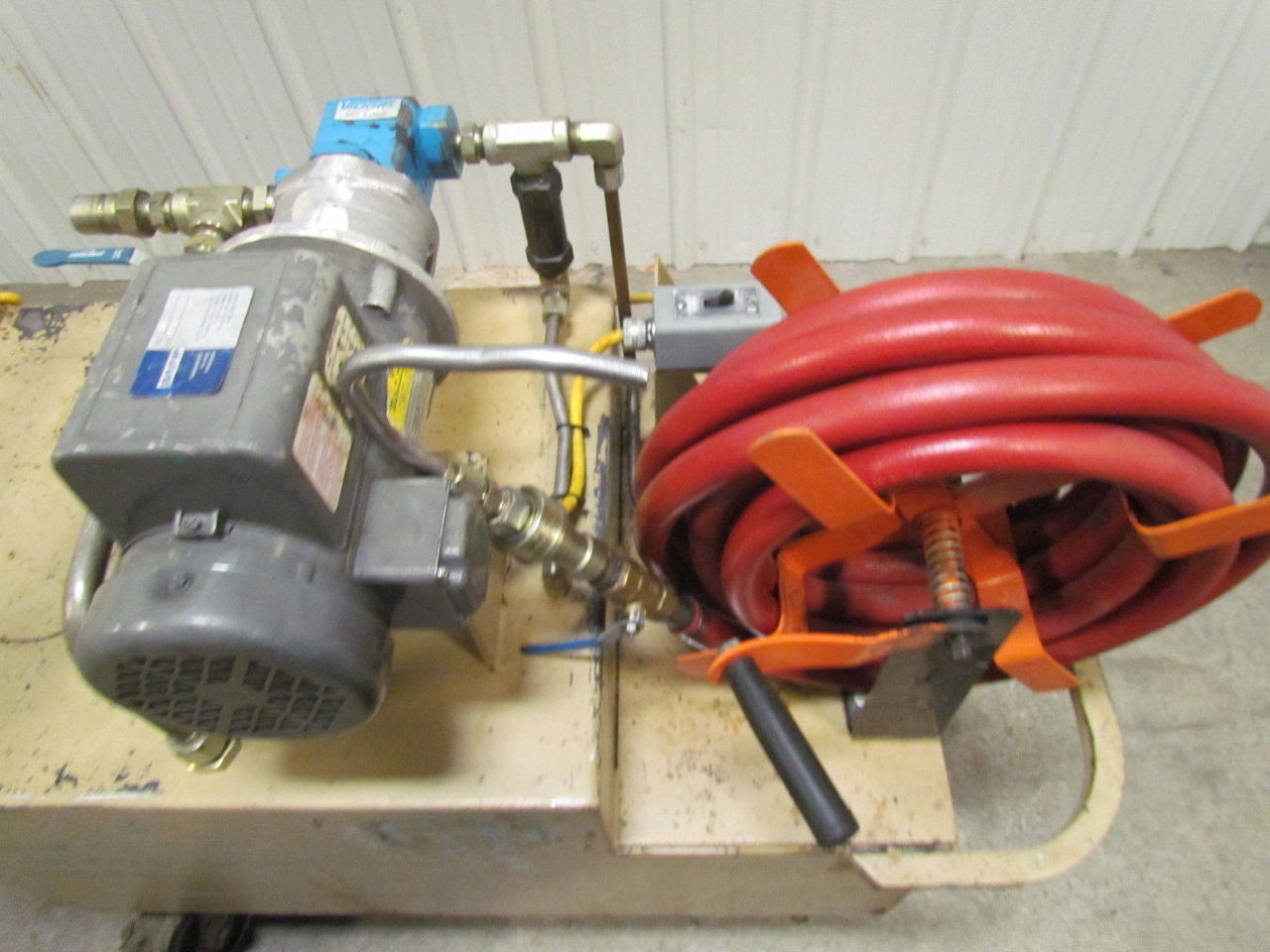 2882 Two Way Fluid Transfer Cart System 53 Gal Tank 3/4 HP 1Ph Pump w