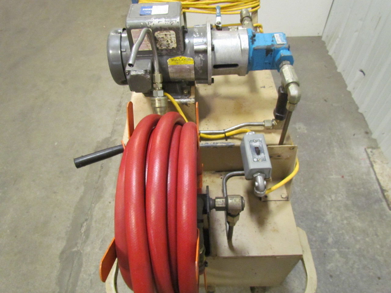 2882 Two Way Fluid Transfer Cart System 53 Gal Tank 3/4 HP 1Ph Pump w