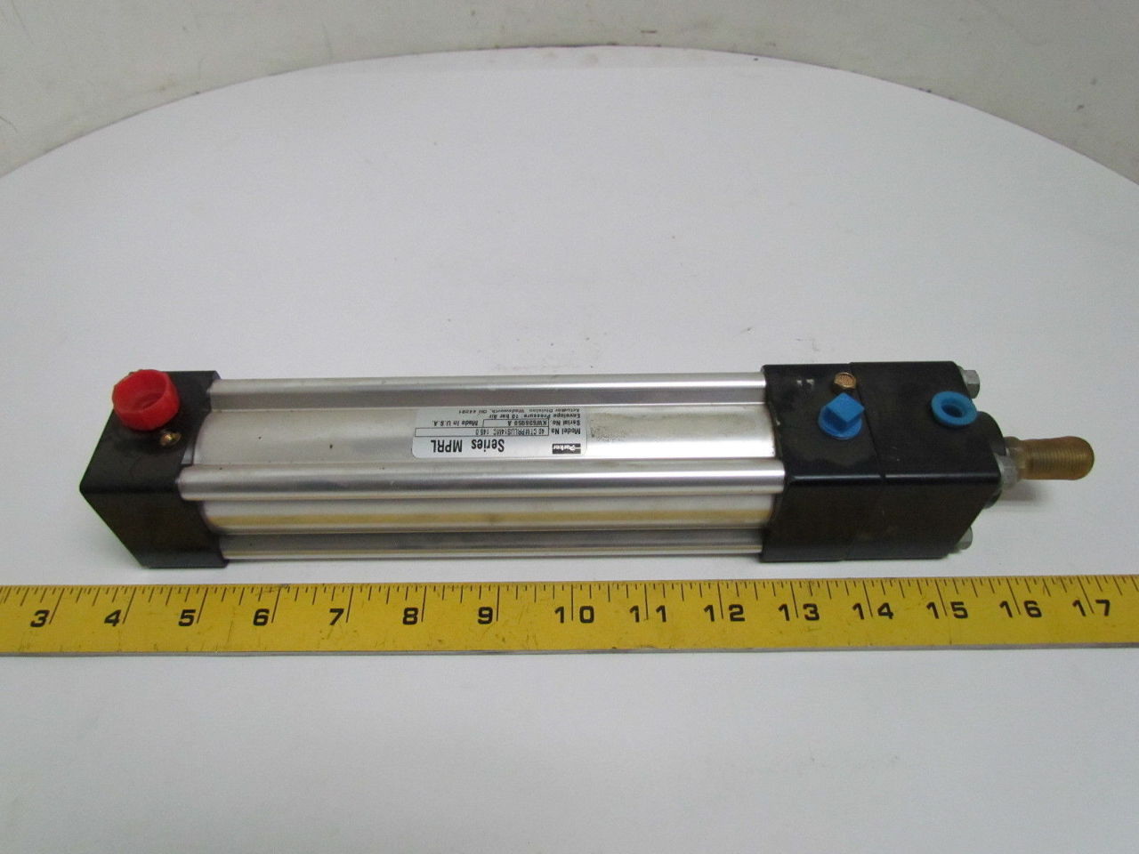 Parker Pneumatic Air Cylinder 40mm Bore 145mm Stroke Series w/Rod Lock