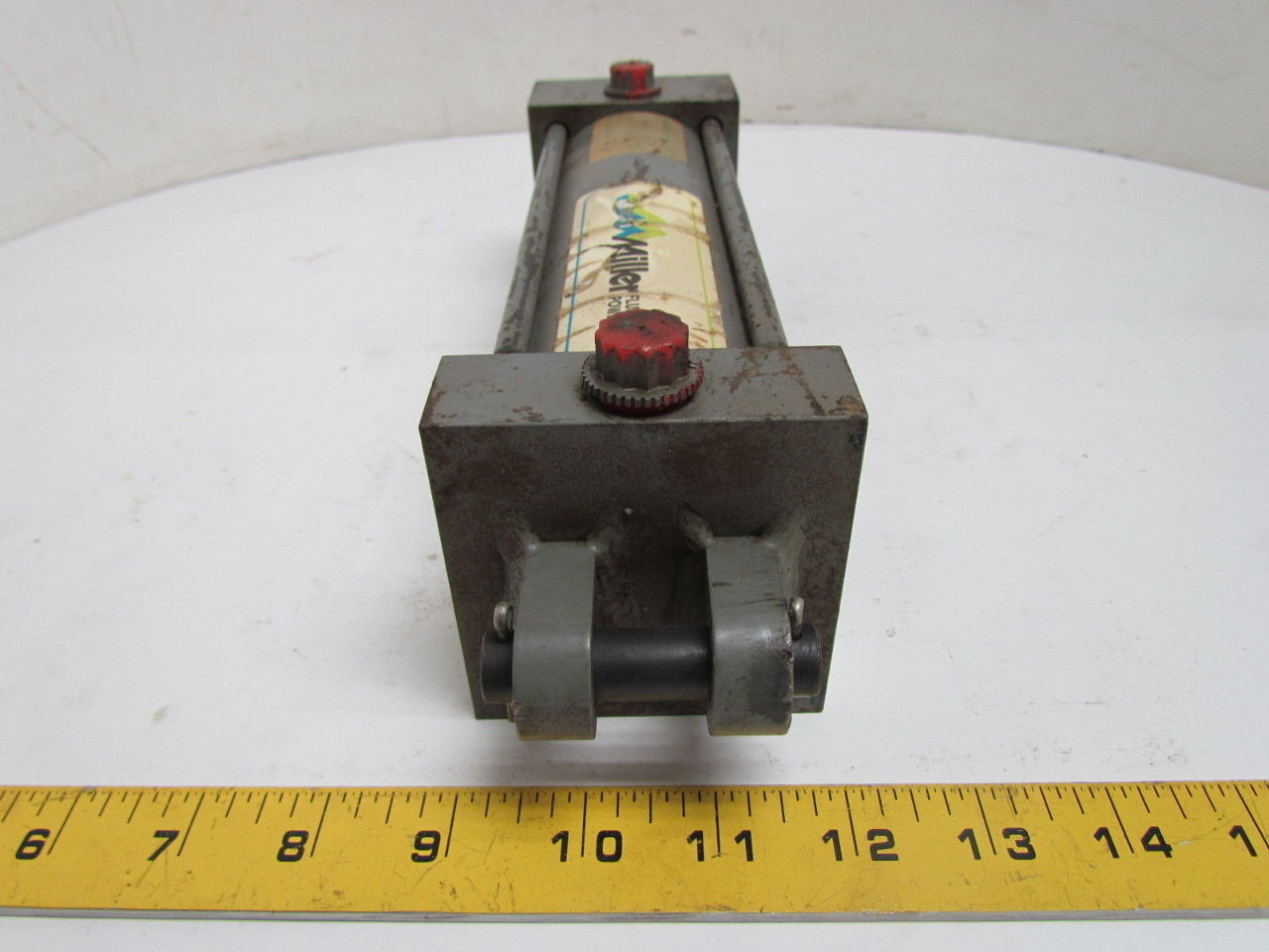 Miller A84B2N Pneumatic Air Cylinder 21/2" Bore 6" Stroke 250 PSI