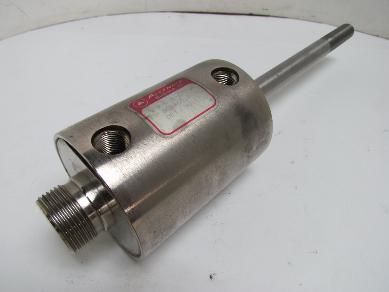 Allenair A3X11/2H Pneumatic Air Cylinder 3" Bore 11/2" Stroke