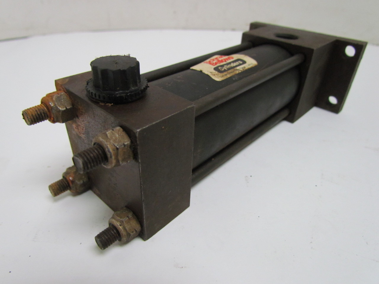 Schrader Bellows Pneumatic Air Cylinder 11/2" Bore 3" Stroke NC9