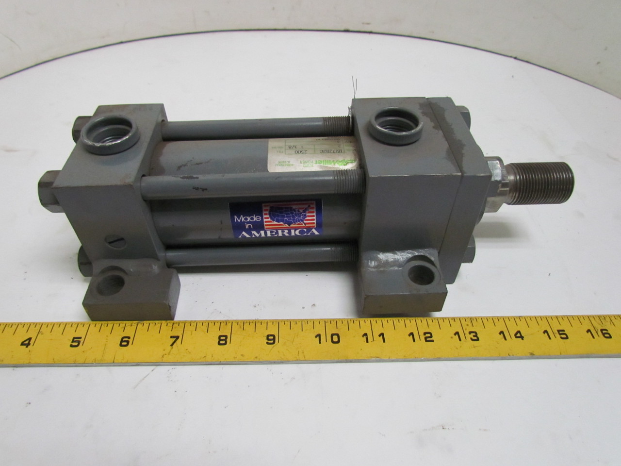 Miller HV72R2C Hydraulic Cylinder 2" Bore 3" Stroke Series HV 2500 PSI