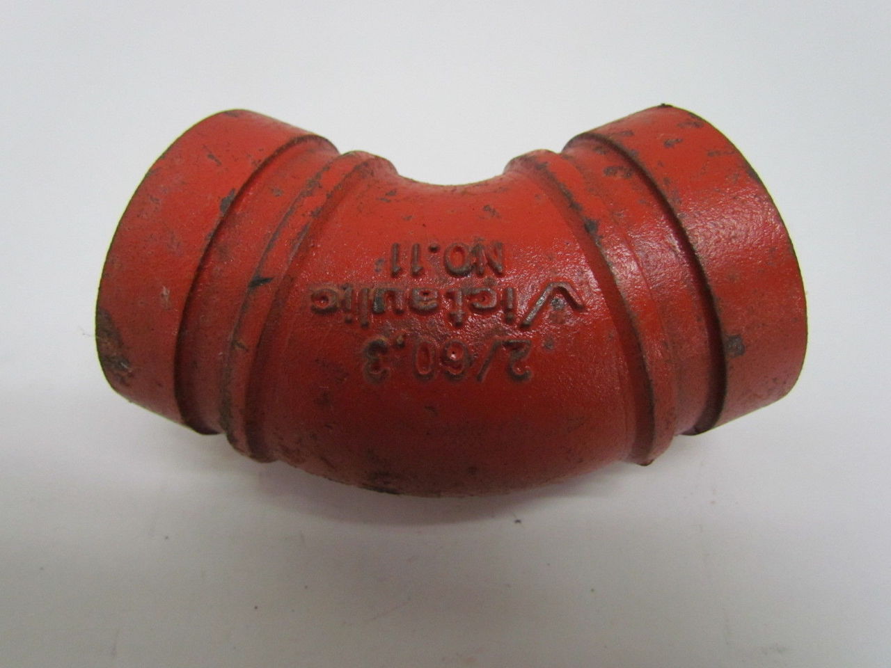 Victaulic No 11 2" Grooved End 45 Degree Elbow Pipe Fitting 60.3mm OD