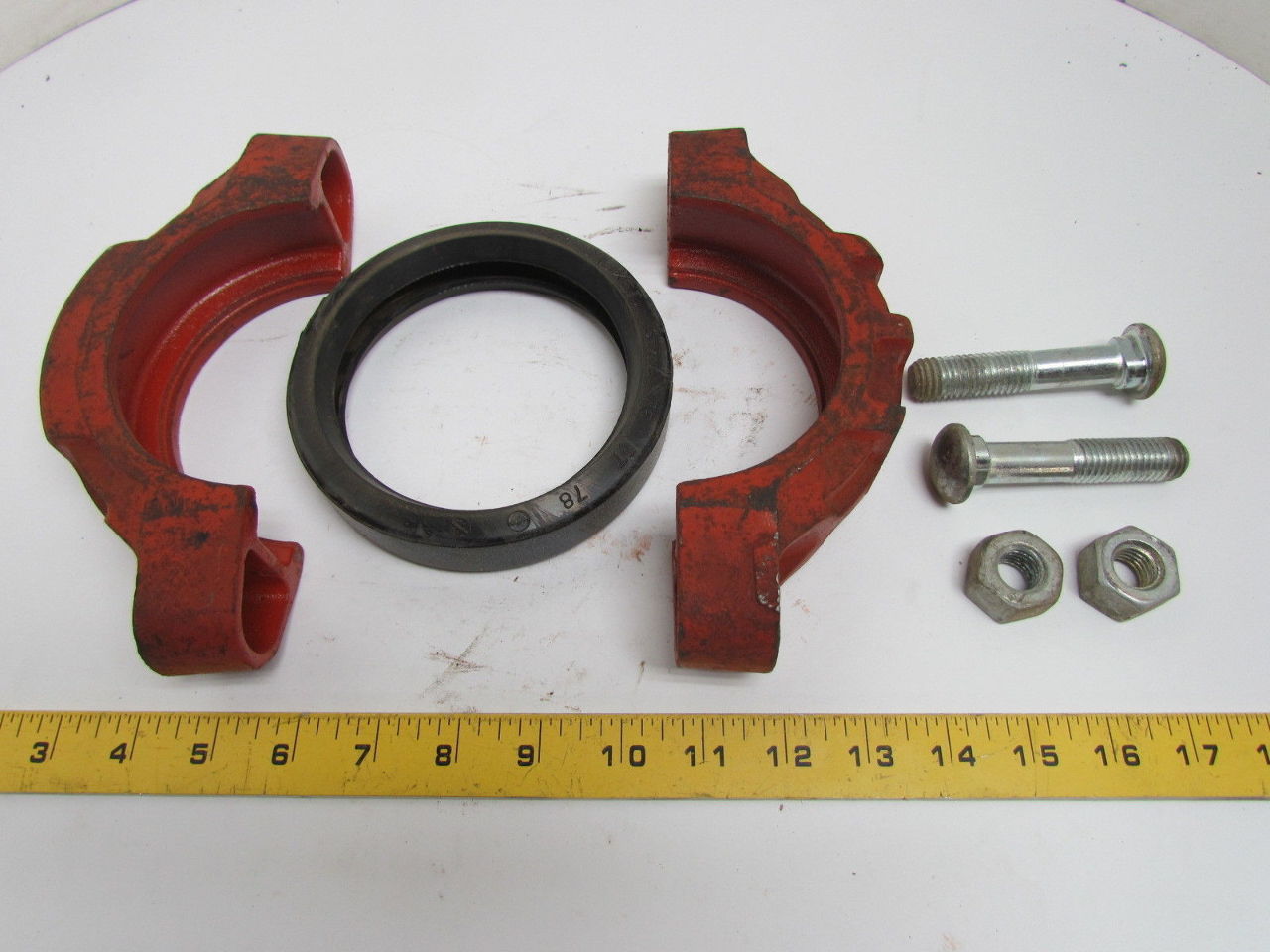 Victaulic No 77 4" Grooved Pipe Standard Flexible Coupling Style 77 EPDM eBay