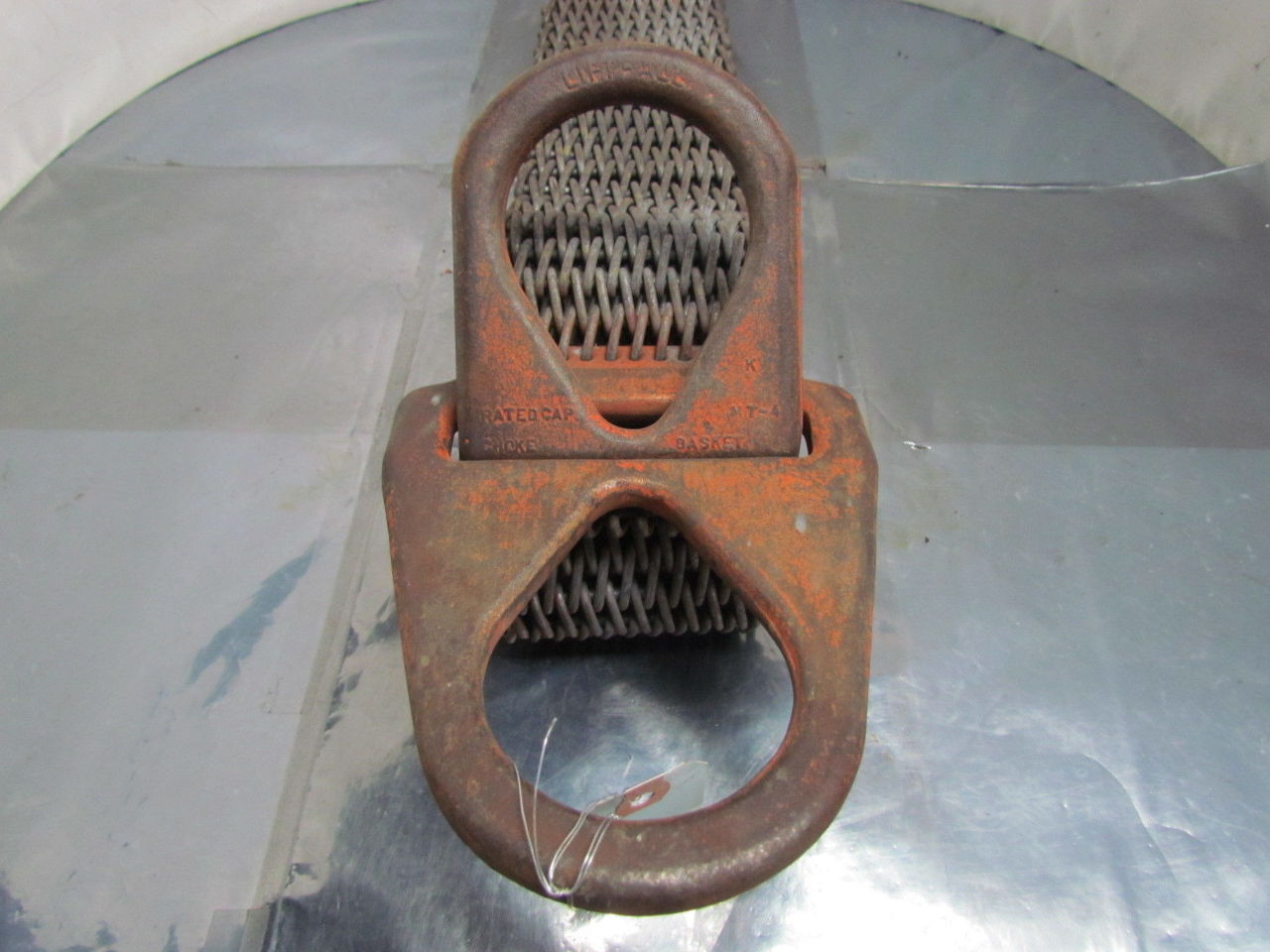 LiftAll Roughneck Wire Mesh Sling 4" Wide 10 Gage Heavy Duty 142" OAL