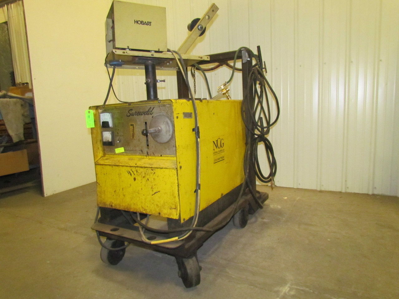 Miller 250 Amp DC Wire Feed Welder 208/230/460V 3Ph 2410 Hobart Feeder