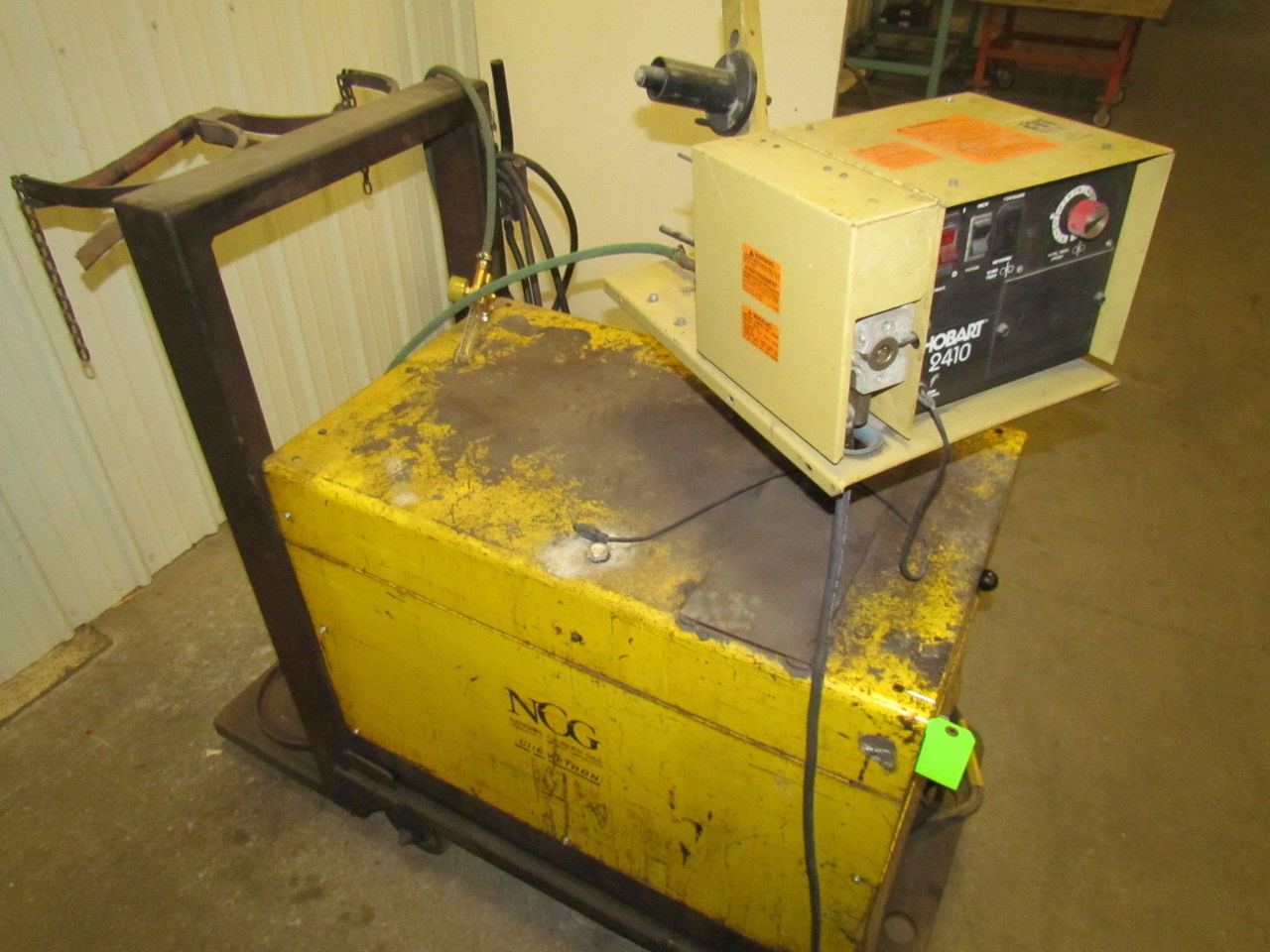 Miller 250 Amp DC Wire Feed Welder 208/230/460V 3Ph 2410 Hobart Feeder