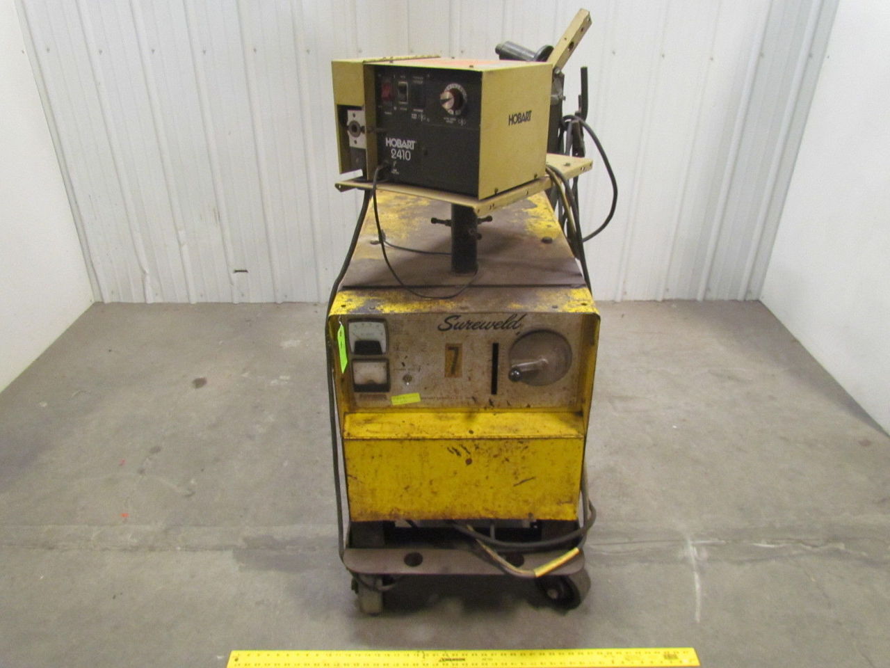Miller 250 Amp DC Wire Feed Welder 208/230/460V 3Ph 2410 Hobart Feeder