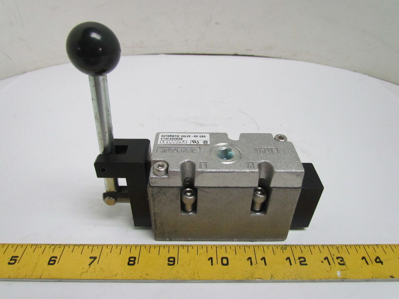 Automatic Valve 413C433B9B Manual Lever Handle Spool Valve 5/3 A06 eBay