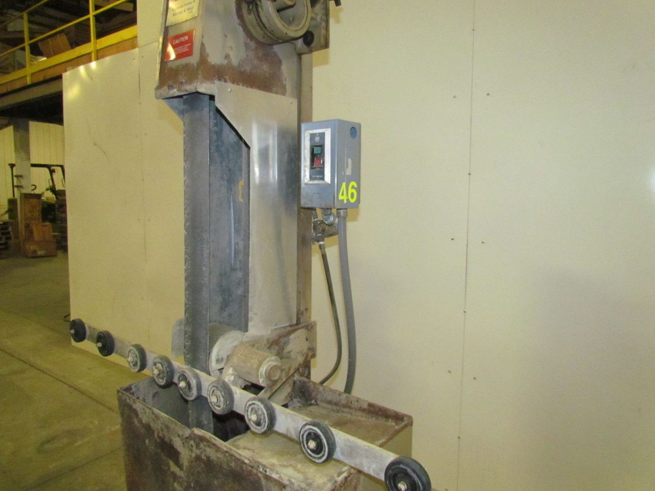 Sommer Maca Wet Abrasive Belt Glass Sander Grinder Polisher 1HP 208/230