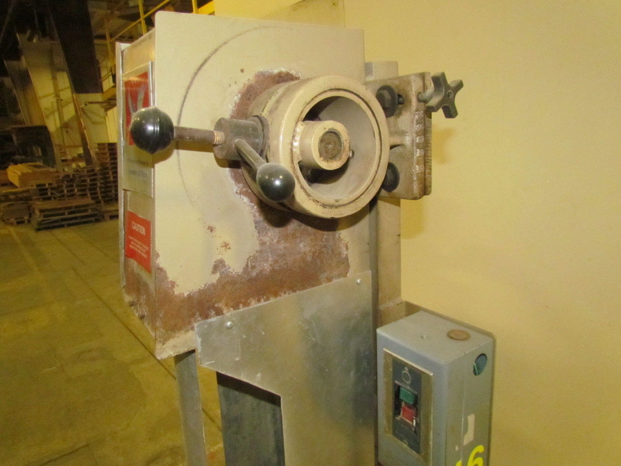 Sommer Maca Wet Abrasive Belt Glass Sander Grinder Polisher 1HP 208/230