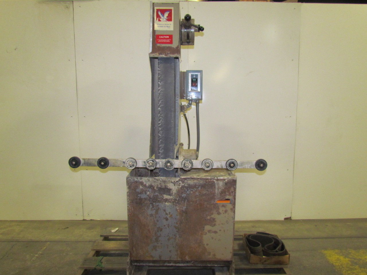 Sommer Maca Wet Abrasive Belt Glass Sander Grinder Polisher 1HP 208/230