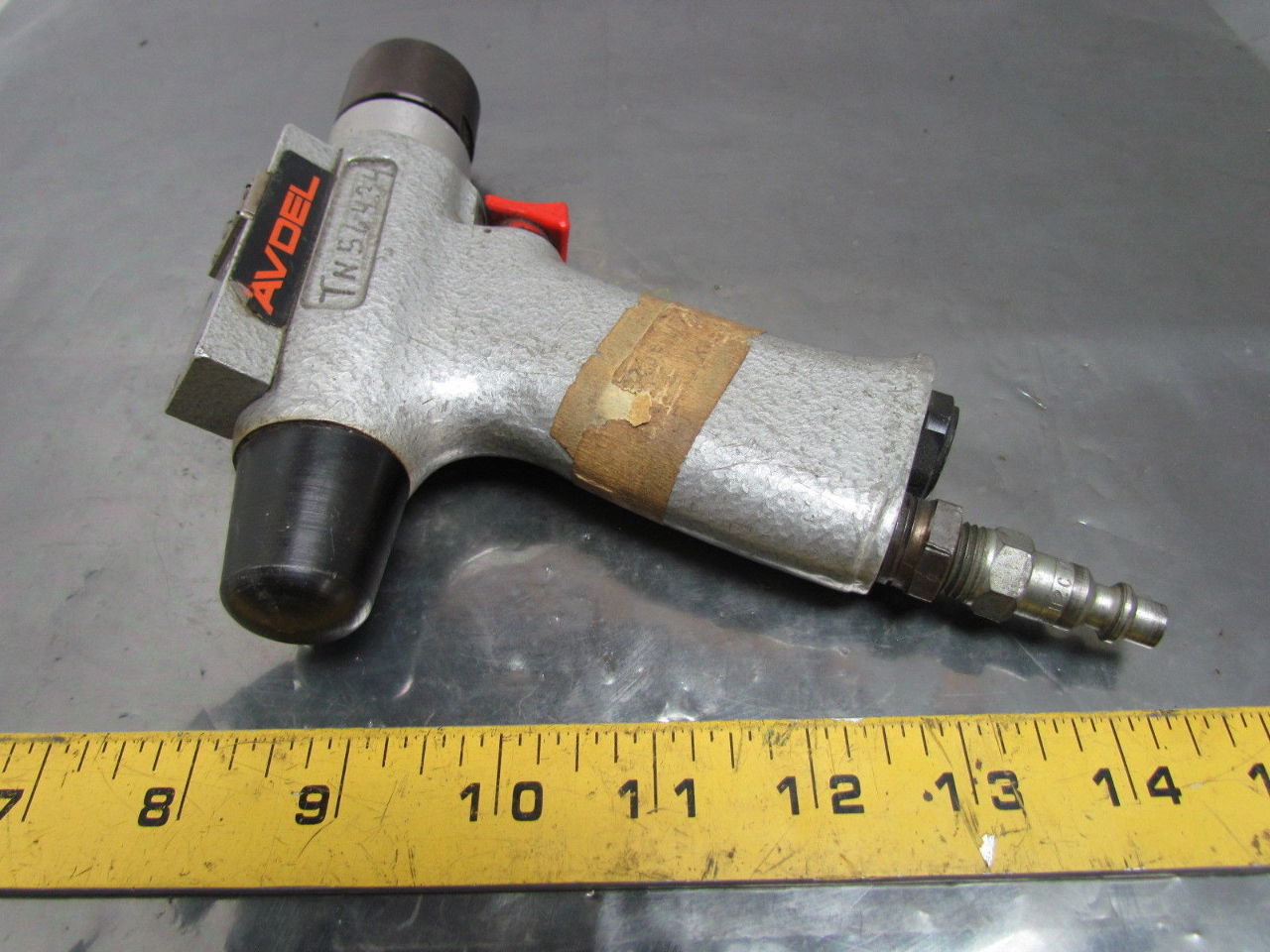 Avdel 7525 Pneumatic Rivet Gun Power Air Riveter 900 RPM Rivnut Tool