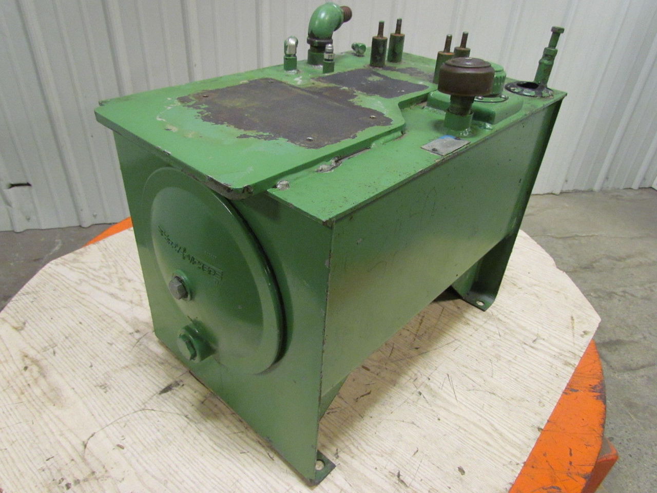 16 Gallon Hydraulic Reservoir Tank w/Fill Cap Breather Sight Glass 9