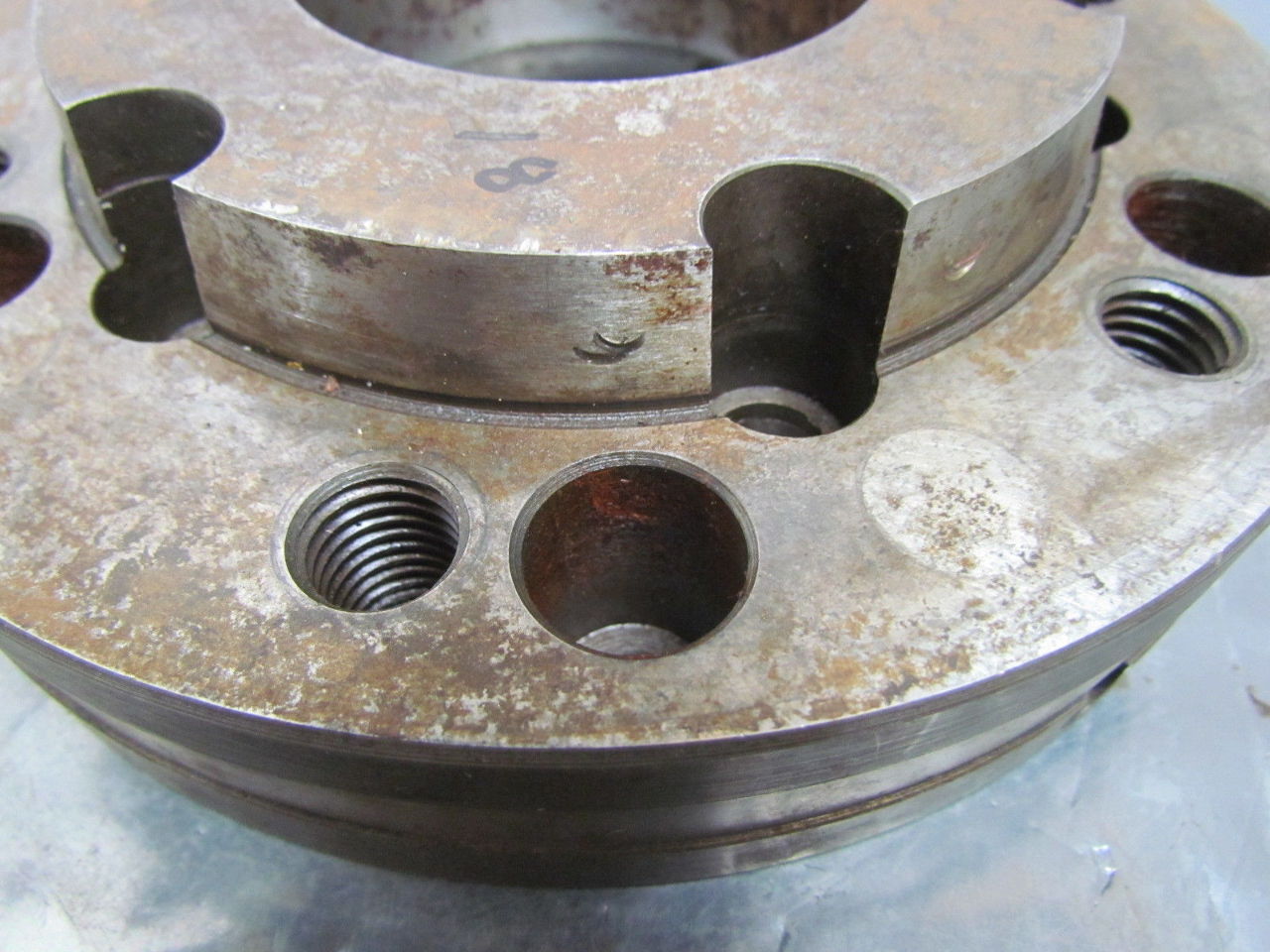 9 A18 Lathe Chuck Backplate Short Taper eBay