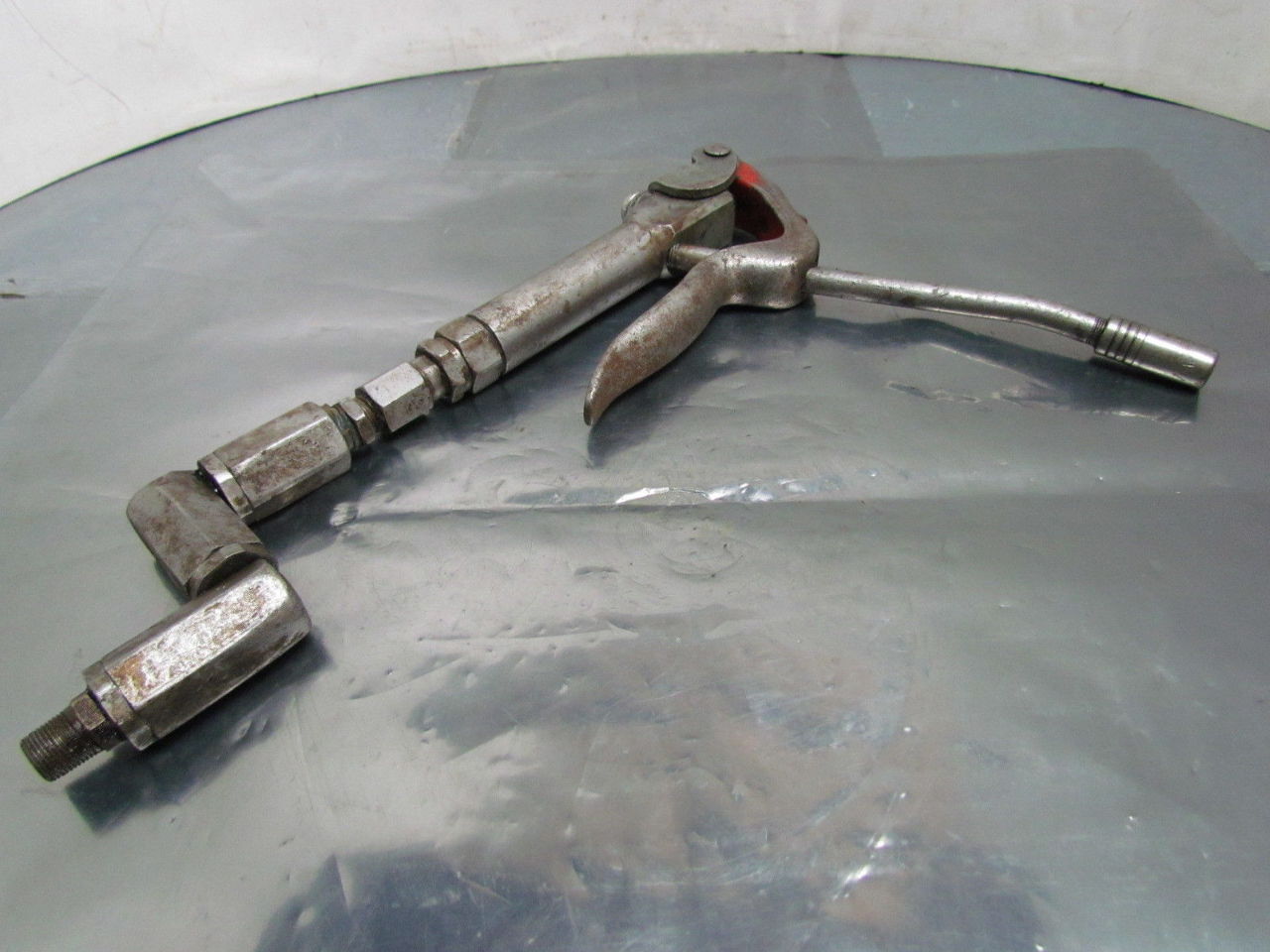 Alemite 63201 High Pressure Grease Gun Control Valve ZSwivel 5" Extension eBay