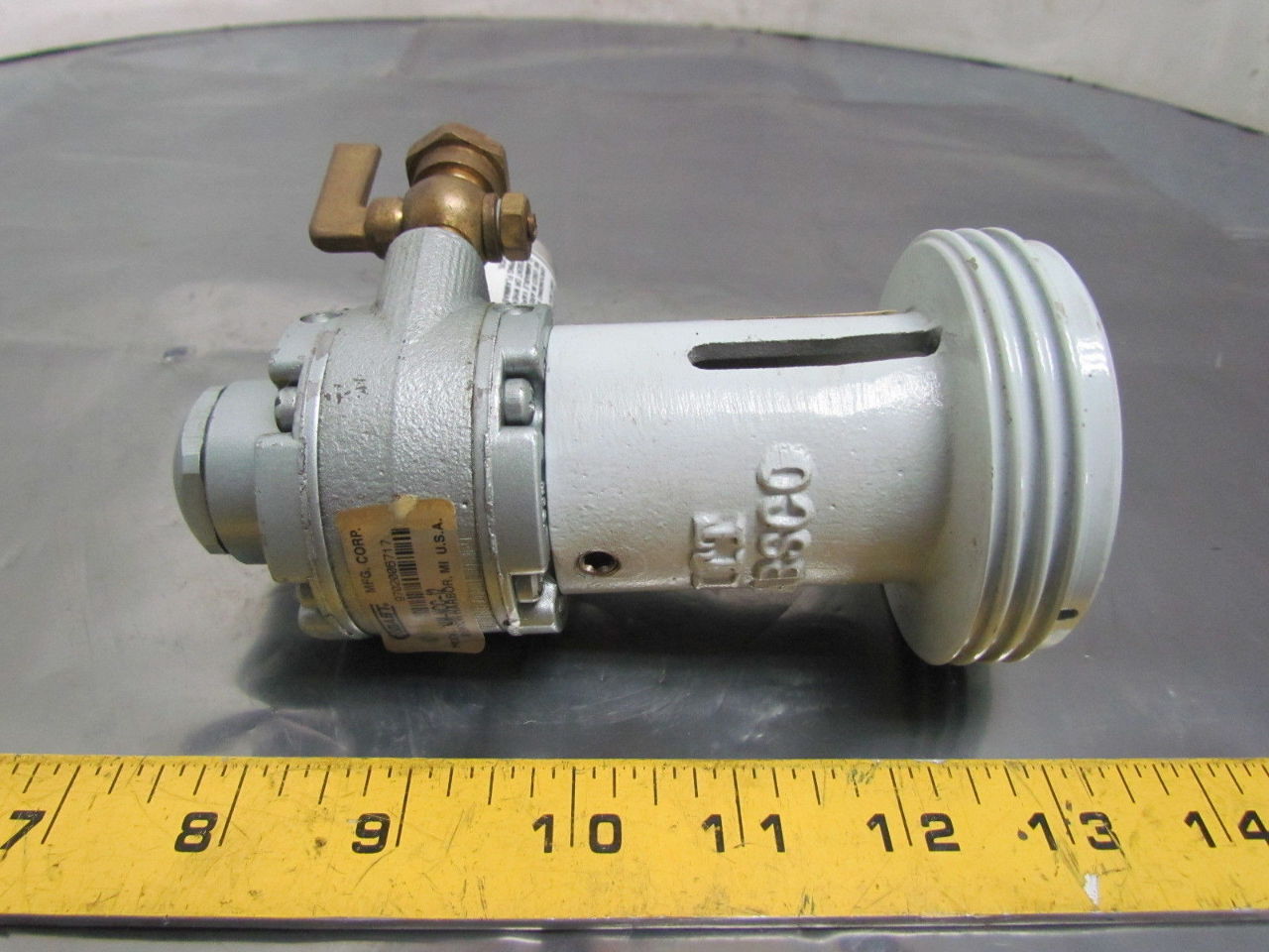 Gast Jabsco 1AMNCC12 Pneumatic Drum Pump Air Motor 1/8"NPT Inlet 90