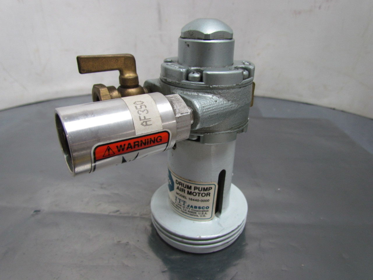 Gast Jabsco 1AMNCC12 Pneumatic Drum Pump Air Motor 1/8"NPT Inlet 90