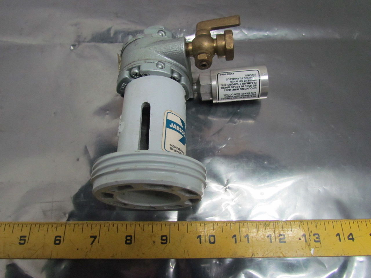 Gast Jabsco 1AMNCC12 Pneumatic Drum Pump Air Motor 1/8"NPT Inlet 90