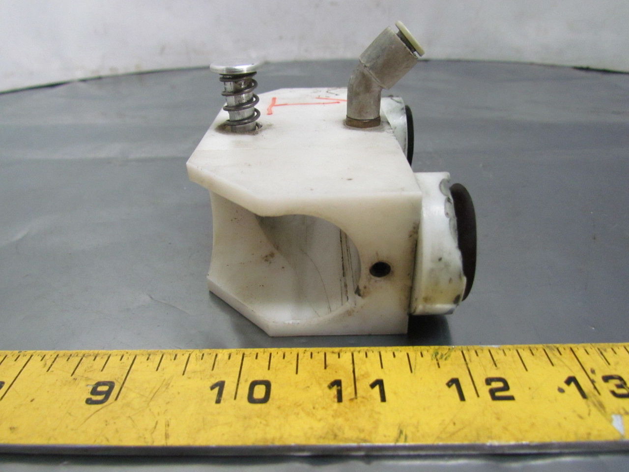 Pneumatic Air Suction Cup Vacuum Lifting Clamp 11/8" Slide Rail Vacu