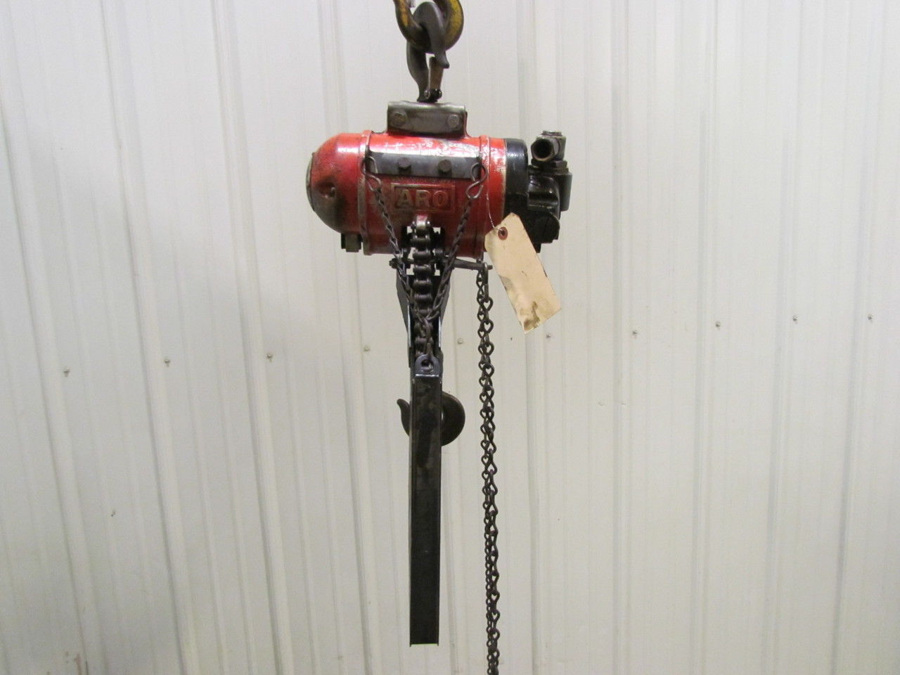 Aro 7700D 1/2 Ton Air Pneumatic Chain Hoist 1000 lb 9'4" Lift eBay