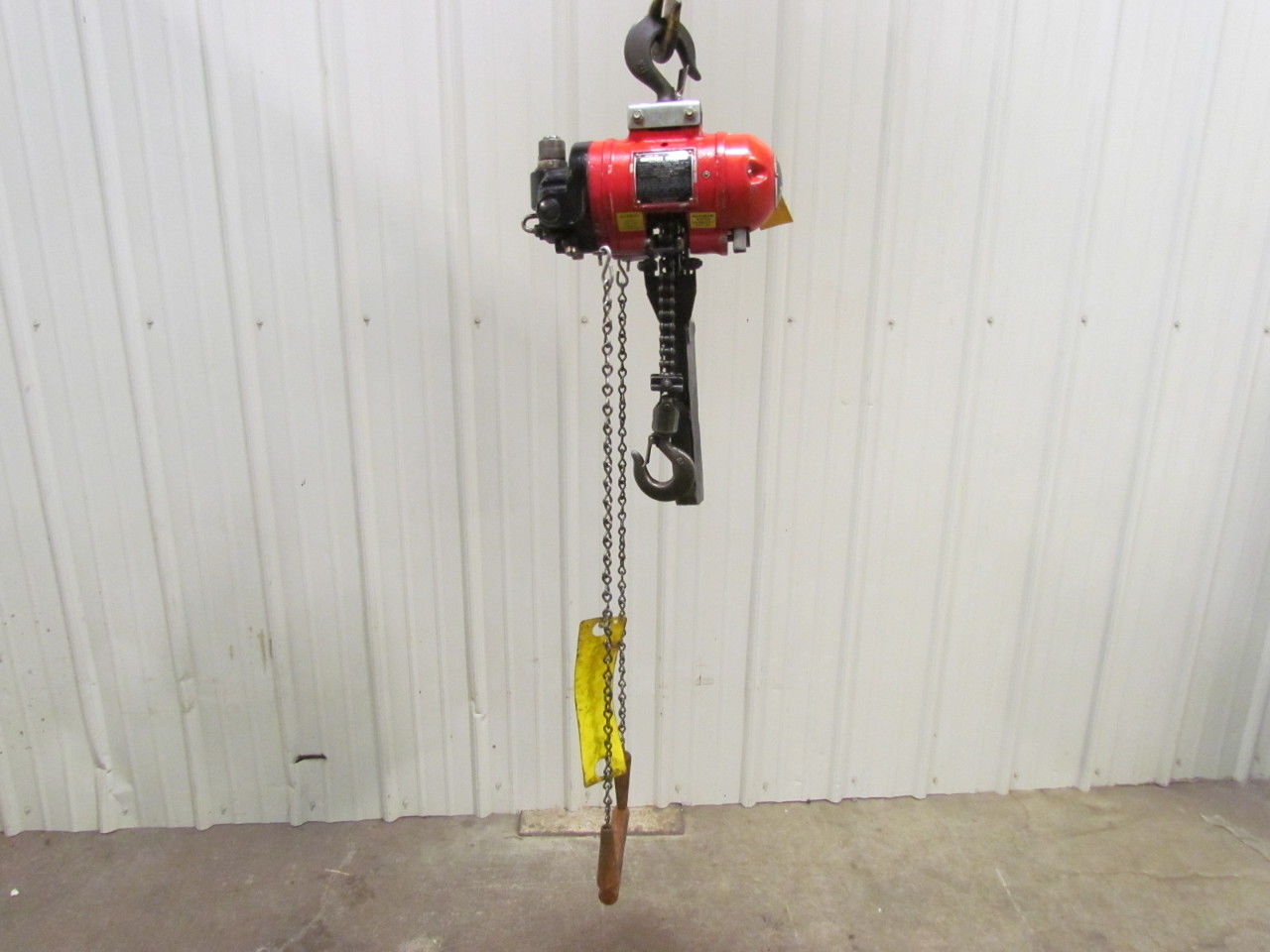 Aro 7700D 1/2 Ton Air Pneumatic Chain Hoist 1000 lb 10' Lift eBay