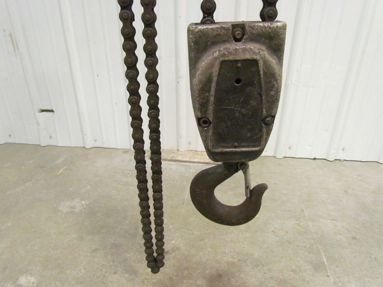Gardner Denver 2 Ton Air Pneumatic Roller Chain Hoist 10'Lift Axial