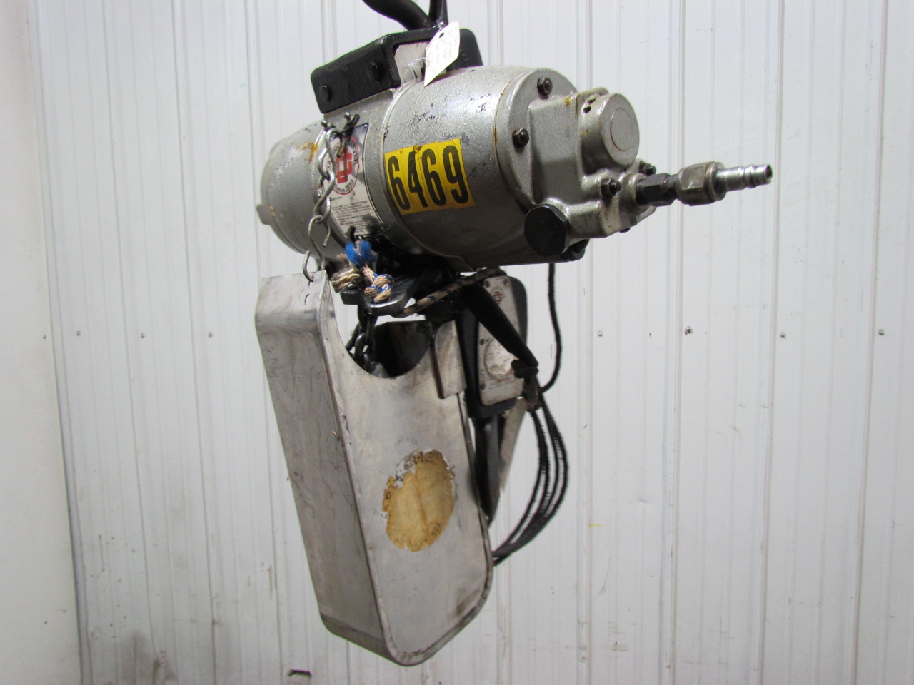 Gardner Denver 862V40L 2 Ton 4000lb Air Pneumatic Chain Hoist 14ft